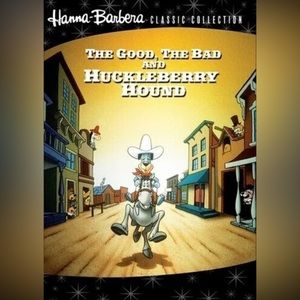 THE GOOD THE BAD AND HUCKLEBERRY HOUND DVD 1998 Movie Hanna-Barbera